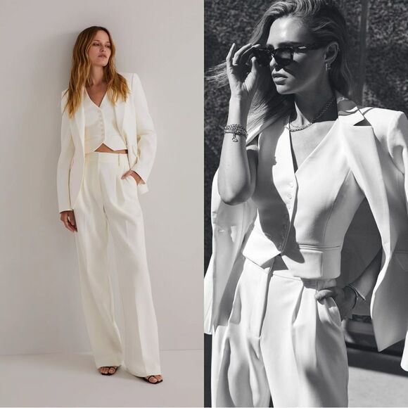 Favorite Daughter THE FAVORITE BLAZER in ivory